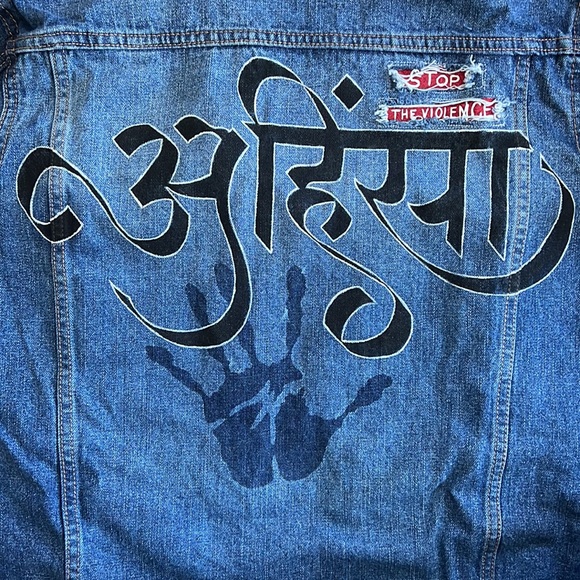 Customized Ahimsa Denim Jacket - Picture 7 of 8